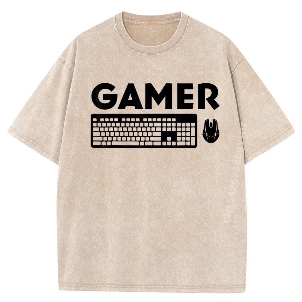 Funny Pc Gamer Keyboard Video Computer Gaming Lovers Outfit Graphic Tee Cotton Summer Washed Short Sleeve T-Shirt
Funny Pc Gamer Keyboard Video Computer Gaming Lovers Outfit Graphic Tee Cotton Summer Washed Short Sleeve T-Shirt