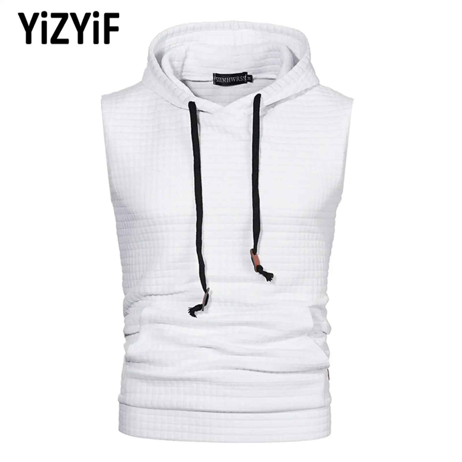 Men's Bodybuilding Muscle Tank Top Solid Color Sleeveless Hoodie Tops Casual Hooded Running Vest Top Sports Fitness Workout Tops
Men's Bodybuilding Muscle Tank Top Solid Color Sleeveless Hoodie Tops Casual Hooded Running Vest Top Sports Fitness Workout Tops