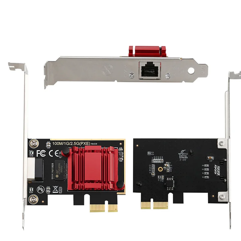 2.5Gbps Game PCIE Card RTL8125B chip Gigabit PCI-E Network Card PCIE to Ethernet card for Desktop PC Lan Card RJ-45 LAN Adapter
2.5Gbps Game PCIE Card RTL8125B chip Gigabit PCI-E Network Card PCIE to Ethernet card for Desktop PC Lan Card RJ-45 LAN Adapter