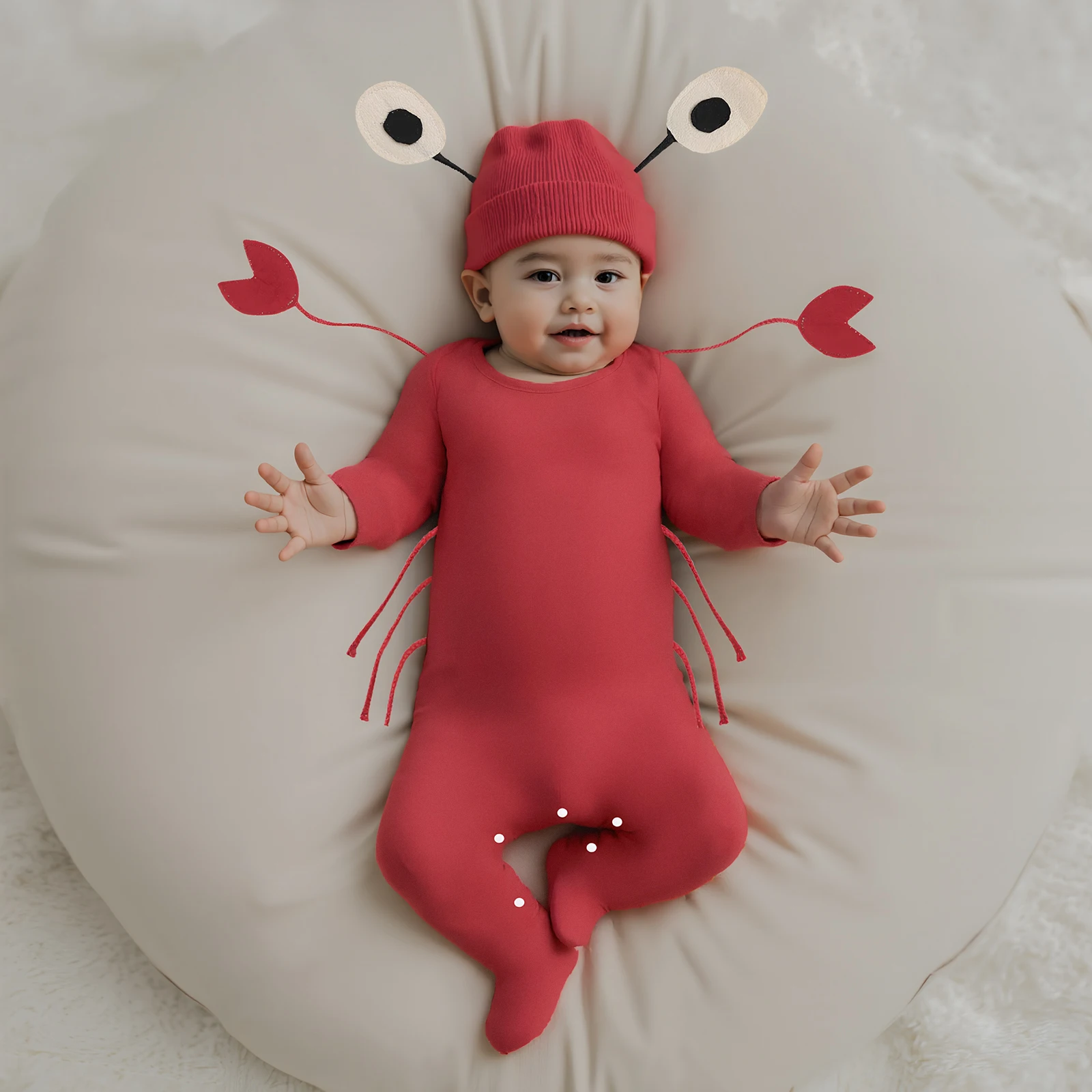 Детский костюм краба, однотонный комбинезон с длинными рукавами и круглым вырезом со шляпой, косплей, наряд на Хэллоуин для девочек и мальчиков, одежда
Детский костюм краба, однотонный комбинезон с длинными рукавами и круглым вырезом со шляпой, косплей, наряд на Хэллоуин для девочек и мальчиков, одежда