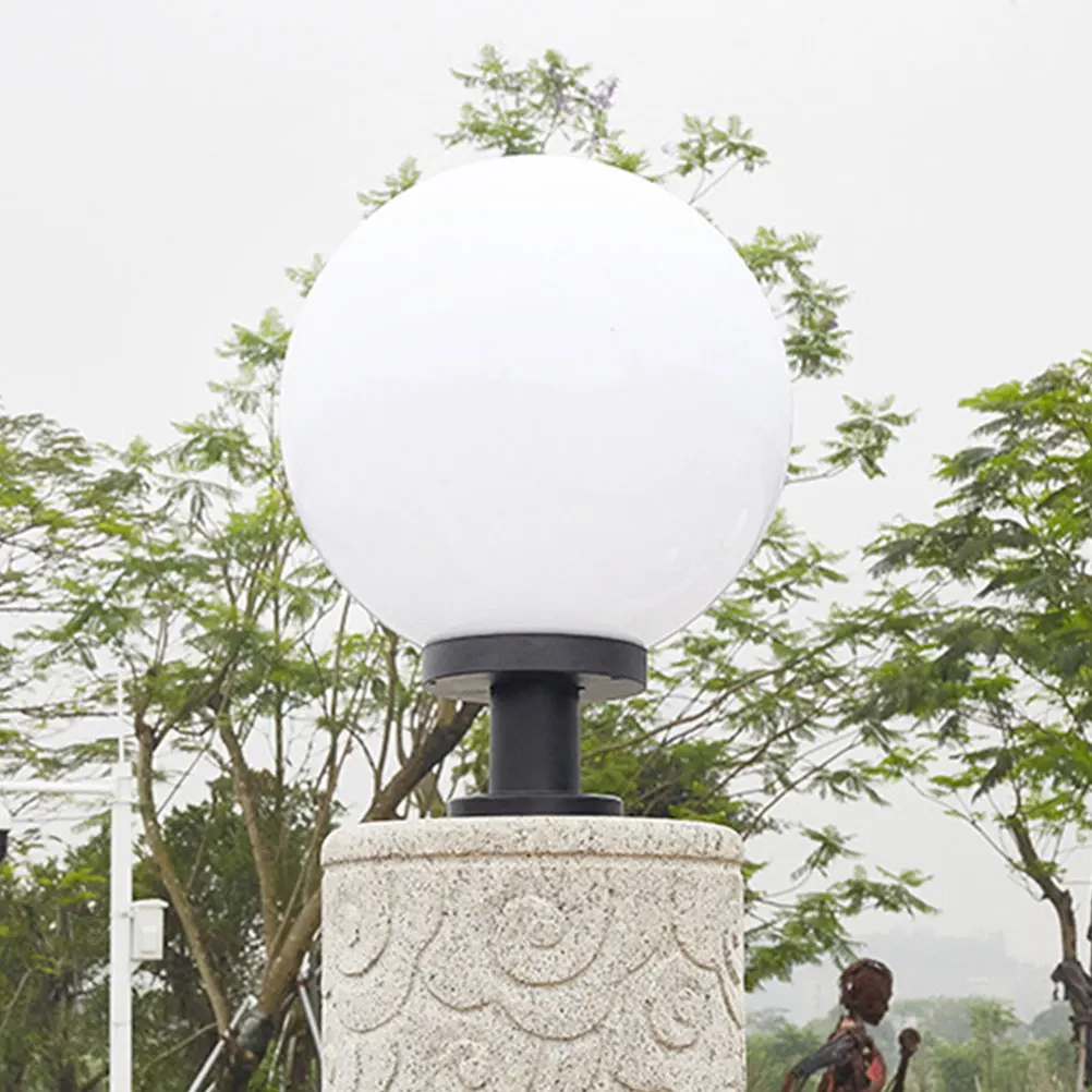 Acrylic Round Ball Lampshade 15cm Outdoor Post Lights Yard Fence Lighting Fixtures Garden Wall Decor Solar Powered
Acrylic Round Ball Lampshade 15cm Outdoor Post Lights Yard Fence Lighting Fixtures Garden Wall Decor Solar Powered