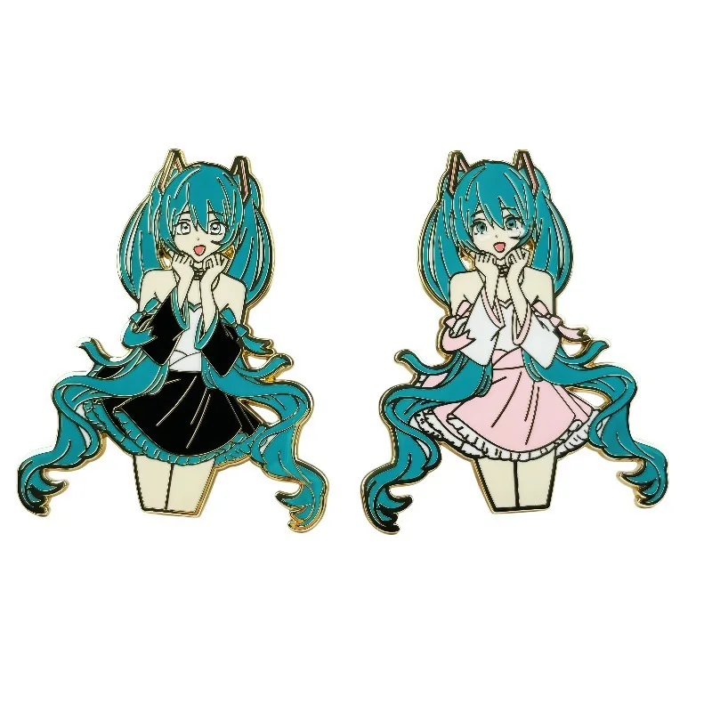 Hatsune Miku Anime Peripheral Cartoon Characters Girl Brooch Virtual Idol Metal Badge Japanese Cute Backpack Accessories
Hatsune Miku Anime Peripheral Cartoon Characters Girl Brooch Virtual Idol Metal Badge Japanese Cute Backpack Accessories