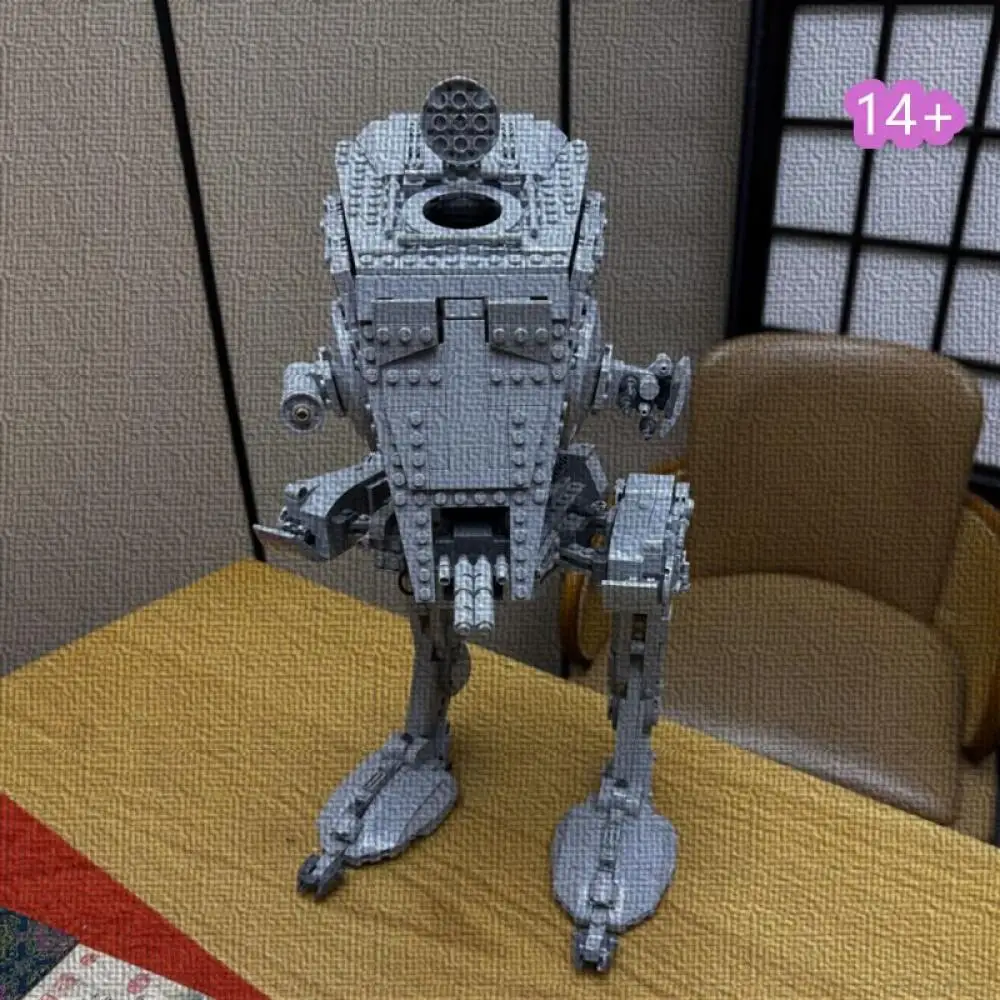 2026 New Sci Fi Mechanical Heavy Armored Robot Building Blocks 75417 Walker Model 1513pcs Great Gift for Collection
2026 New Sci Fi Mechanical Heavy Armored Robot Building Blocks 75417 Walker Model 1513pcs Great Gift for Collection