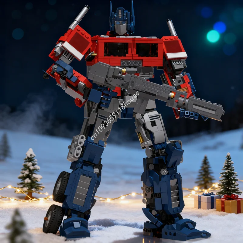 1443pcs MOC Bumblebee Movie Optimus Prime Iconsed Model Building Blocks Architecture DIY Idea Toy Kids Christmas Gifts Birthday
1443pcs MOC Bumblebee Movie Optimus Prime Iconsed Model Building Blocks Architecture DIY Idea Toy Kids Christmas Gifts Birthday