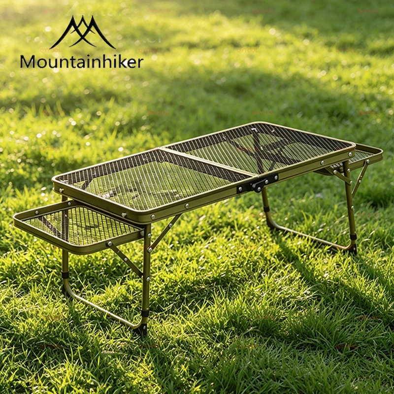 Mountainhiker Portable Folding Camping Table Aluminum Alloy Extension Lifting Rack Iron Mesh Picnic BBQ Dining Table
Mountainhiker Portable Folding Camping Table Aluminum Alloy Extension Lifting Rack Iron Mesh Picnic BBQ Dining Table