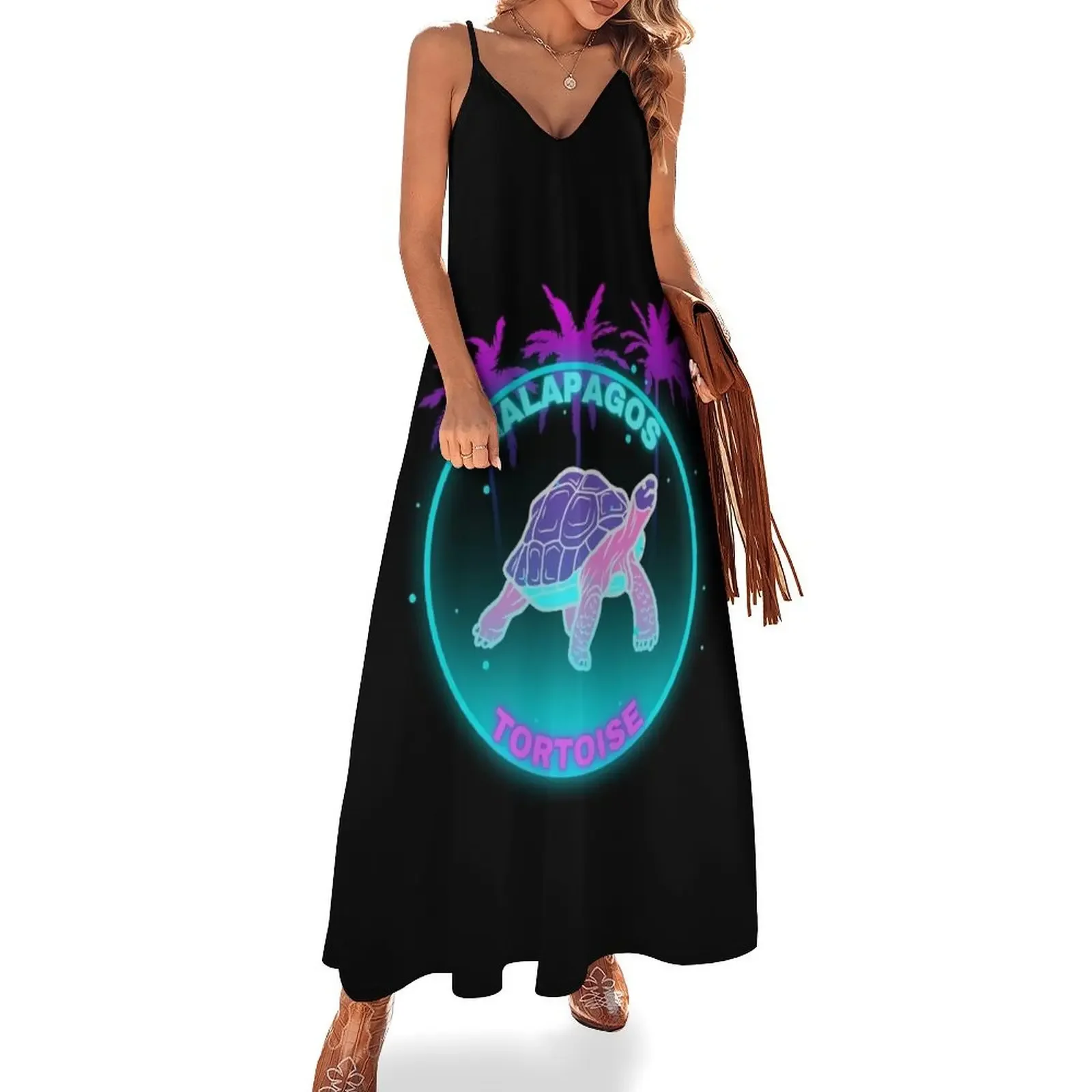 Galapagos Tortoise In Galapagos Neon Sleeveless Dress dress party evening elegant luxury celebrity Women's summer suit Dress
Galapagos Tortoise In Galapagos Neon Sleeveless Dress dress party evening elegant luxury celebrity Women's summer suit Dress