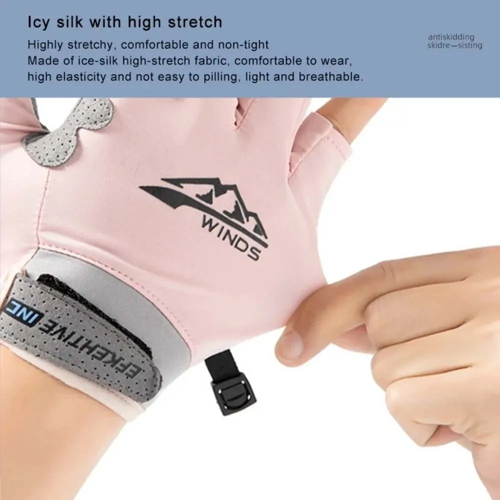 1 Pair Breathable Cycling Gloves Anti-slip Contrast Color Fitness Gloves Anti-lost Palm Guards Half-finger Mittens Men
1 Pair Breathable Cycling Gloves Anti-slip Contrast Color Fitness Gloves Anti-lost Palm Guards Half-finger Mittens Men