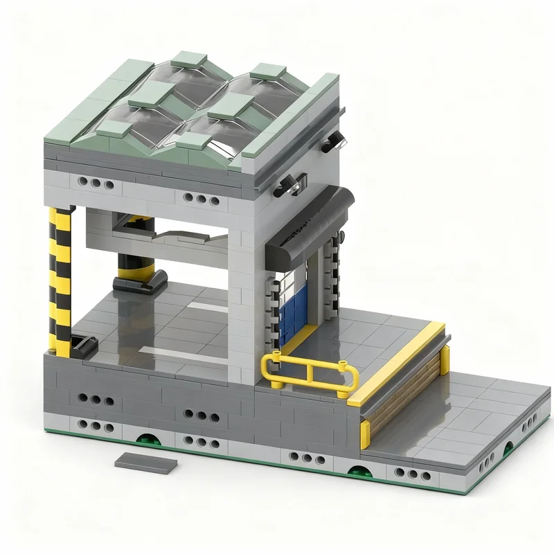 585PCS MOC Street View V2 Modular Logistics Center Loading Dock Vers 2 Model Custom Brickss Architecture DIY Assembly Gift Home
585PCS MOC Street View V2 Modular Logistics Center Loading Dock Vers 2 Model Custom Brickss Architecture DIY Assembly Gift Home
