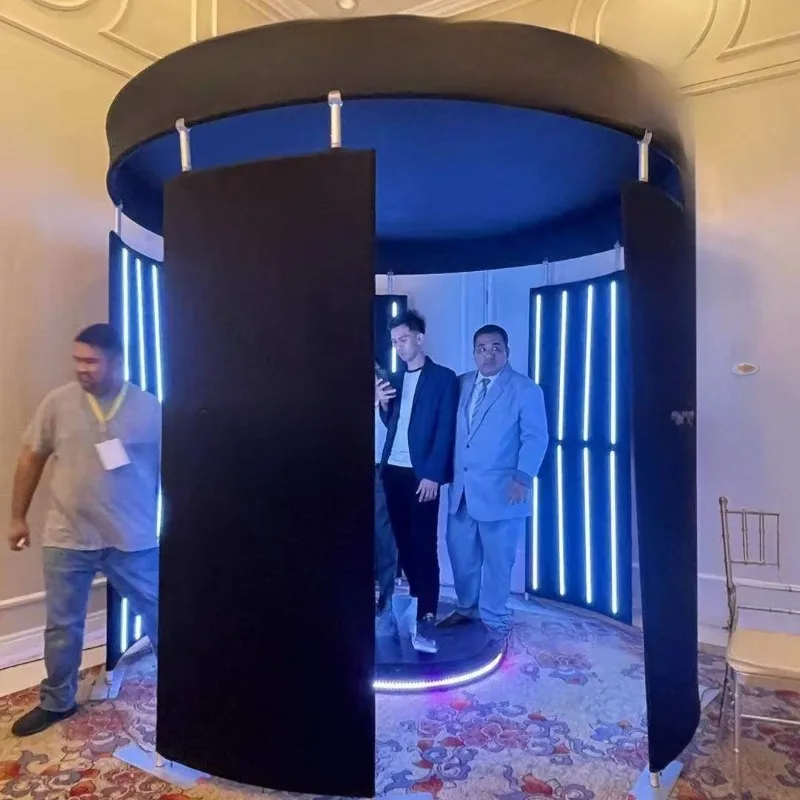 Light Emitting Diode Photo Studio 360 Degree Photo Booth
Light Emitting Diode Photo Studio 360 Degree Photo Booth