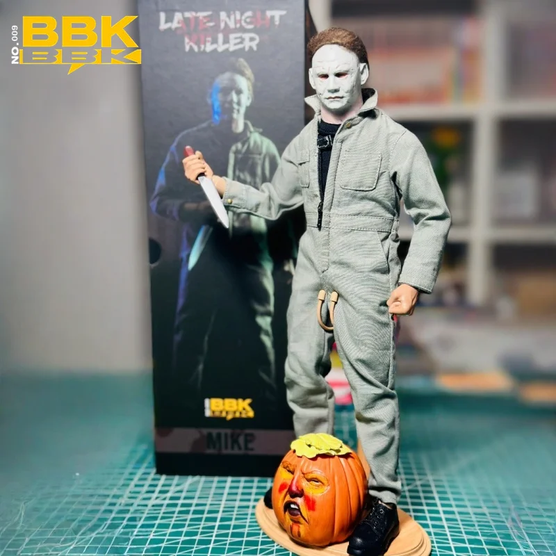 In Stock 1/6 BBK Halloween Michael Myers Bbk009 Pumpkin Head Version Action Figure Movable Joint Toy Character Collectibles
In Stock 1/6 BBK Halloween Michael Myers Bbk009 Pumpkin Head Version Action Figure Movable Joint Toy Character Collectibles