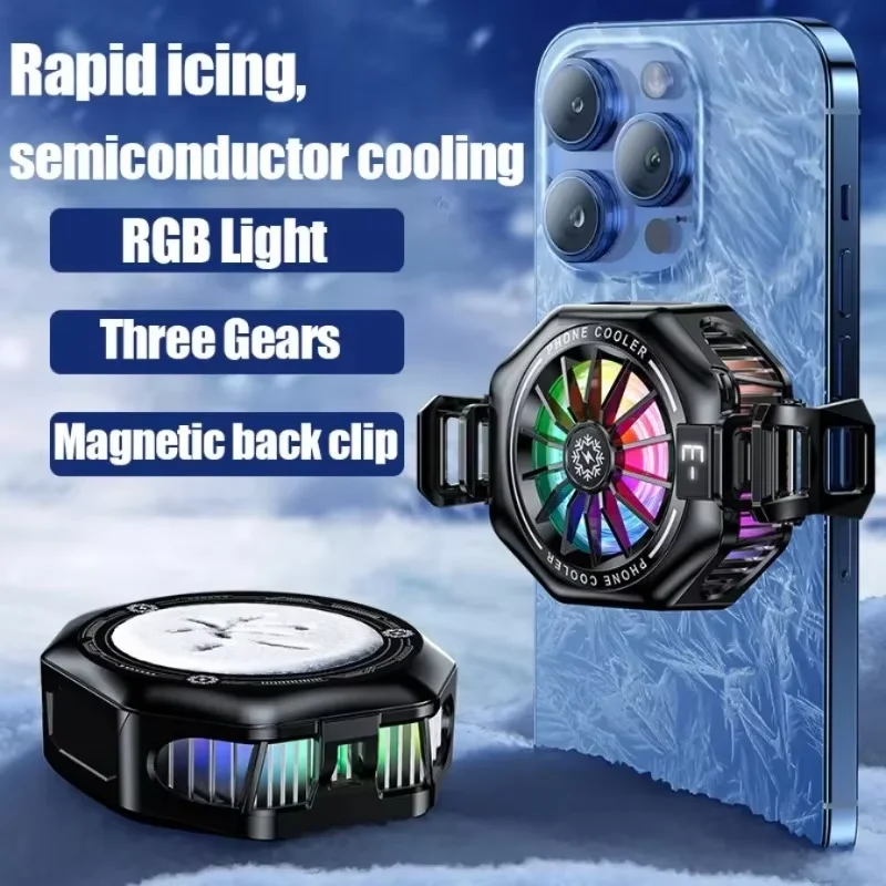 Mobile Phone Radiator Semiconductor Refrigeration Third Gear Cooling Icing Magnetic Belt Digital Display Back Clip For iPhone 16
Mobile Phone Radiator Semiconductor Refrigeration Third Gear Cooling Icing Magnetic Belt Digital Display Back Clip For iPhone 16