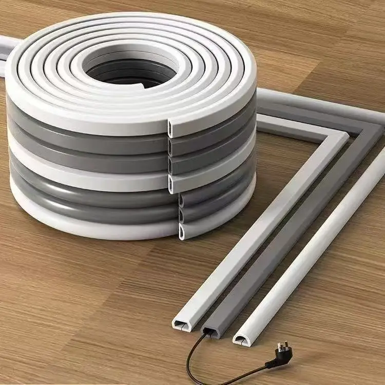 5m Self-Adhesive Flexible Cable Raceway, PVC Anti-Crush Wire Tray for Exposed Household Wiring & Decorative Cover
5m Self-Adhesive Flexible Cable Raceway, PVC Anti-Crush Wire Tray for Exposed Household Wiring & Decorative Cover