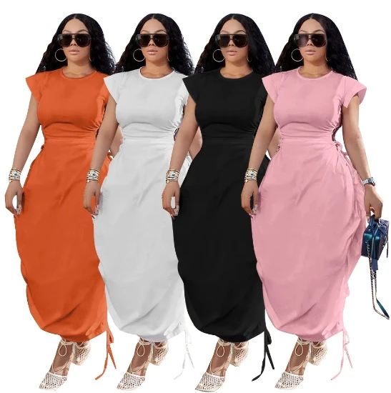 European and American new women's round neck waist flower bud skirt fashionable and casual 2025 spring/summer new style
European and American new women's round neck waist flower bud skirt fashionable and casual 2025 spring/summer new style
