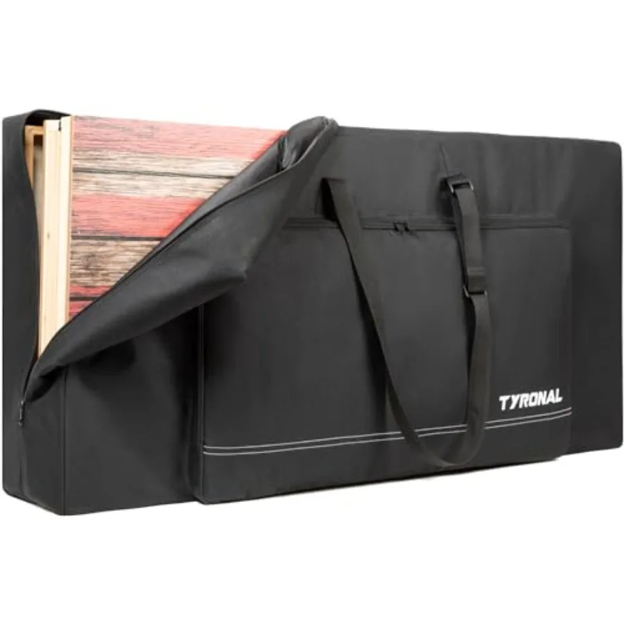 Cornhole Carrying Case Fits 4' x 2' Regulation Size Board Cornhole Carrying Bag with Protective Padded Foam and One large pocke
Cornhole Carrying Case Fits 4' x 2' Regulation Size Board Cornhole Carrying Bag with Protective Padded Foam and One large pocke