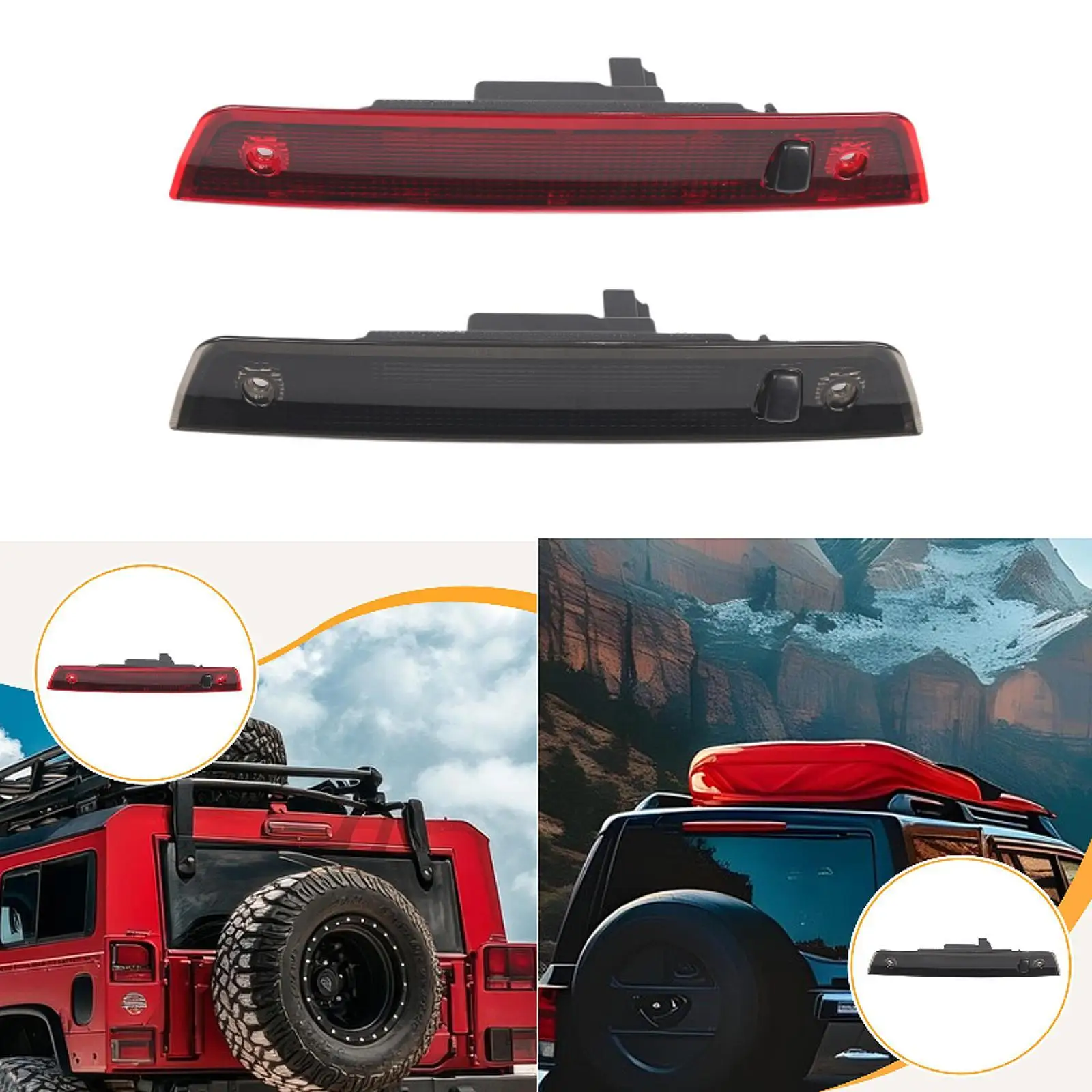 High Level Stop Light Plastic Brake Light Tail Lamp Automotive Lighting Replacement for Jeep Grand Cherokee
High Level Stop Light Plastic Brake Light Tail Lamp Automotive Lighting Replacement for Jeep Grand Cherokee