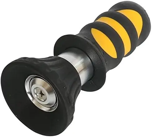 Heavy Duty Fireman Spray Nozzle - High Pressure, Leakproof, Adjustable Stream to Mist
Heavy Duty Fireman Spray Nozzle - High Pressure, Leakproof, Adjustable Stream to Mist