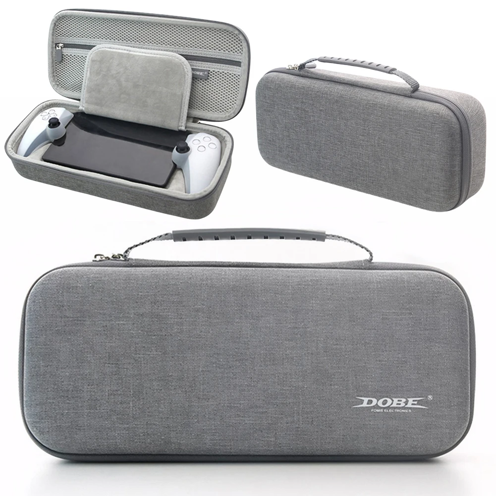 EVA Hard Carry Storage Bag with Tempered Film Silicone Button and Grip Cover Storage Bag for PlayStation Portal Remote Player
EVA Hard Carry Storage Bag with Tempered Film Silicone Button and Grip Cover Storage Bag for PlayStation Portal Remote Player