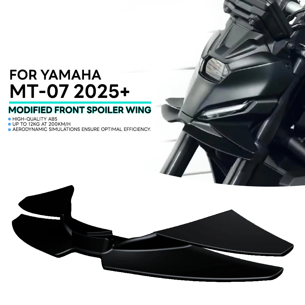 Для YAMAHA MT-07 2025 GP WING мотоцикл передний спойлер нижний спойлер передняя губа ветрокрыло аэродинамический обтекатель крылышки
Для YAMAHA MT-07 2025 GP WING мотоцикл передний спойлер нижний спойлер передняя губа ветрокрыло аэродинамический обтекатель крылышки