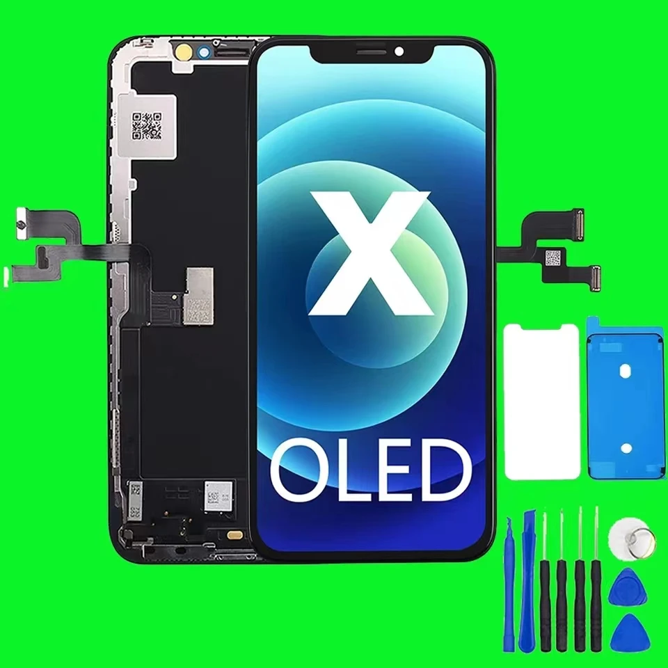 OLED Pantalla For iphone X LCD XR11Screen OLED LCD Display Touch Screen Digitizer Assembly For iPhone X XS Max LCD Replaceme
OLED Pantalla For iphone X LCD XR11Screen OLED LCD Display Touch Screen Digitizer Assembly For iPhone X XS Max LCD Replaceme