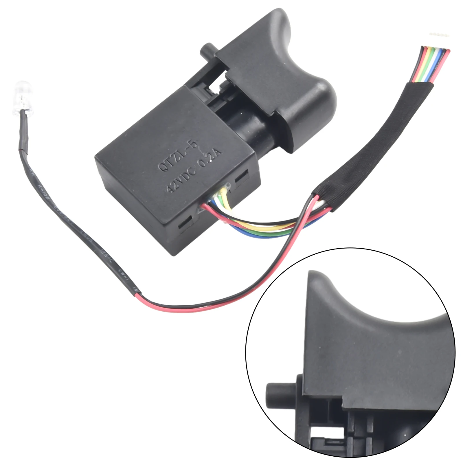 Power Tools Trigger Switch FA2-16 1WEK Plastic Metal 7.2V-24V Replacement Controller Drill Switch Speed Switch
Power Tools Trigger Switch FA2-16 1WEK Plastic Metal 7.2V-24V Replacement Controller Drill Switch Speed Switch