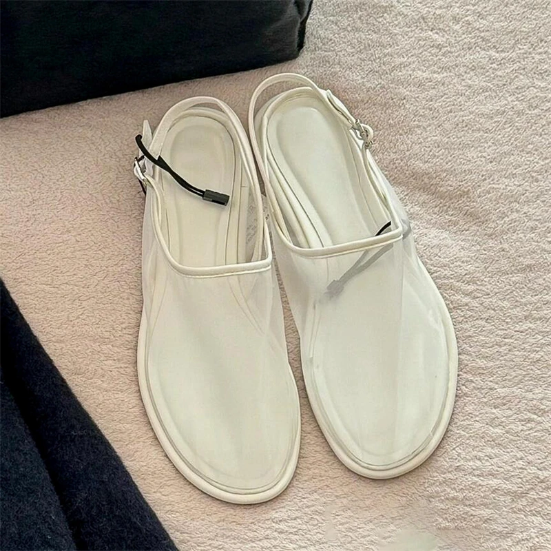 Solid Color Buckle Strap Women's Flat Shoes Mesh Breathable Round Toe Women Shoes Hand-made Fashion Half Slippers Zapatos Mujer
Solid Color Buckle Strap Women's Flat Shoes Mesh Breathable Round Toe Women Shoes Hand-made Fashion Half Slippers Zapatos Mujer