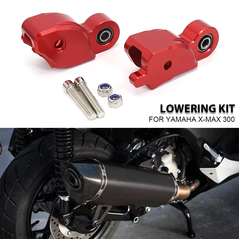 For YAMAHA XMAX300 XMAX 300 X-MAX 300 X-MAX300 CNC Aluminum Lowering 3CM Motorcycle Rear Shock Kit Black Titanium Red Blue Gold
For YAMAHA XMAX300 XMAX 300 X-MAX 300 X-MAX300 CNC Aluminum Lowering 3CM Motorcycle Rear Shock Kit Black Titanium Red Blue Gold