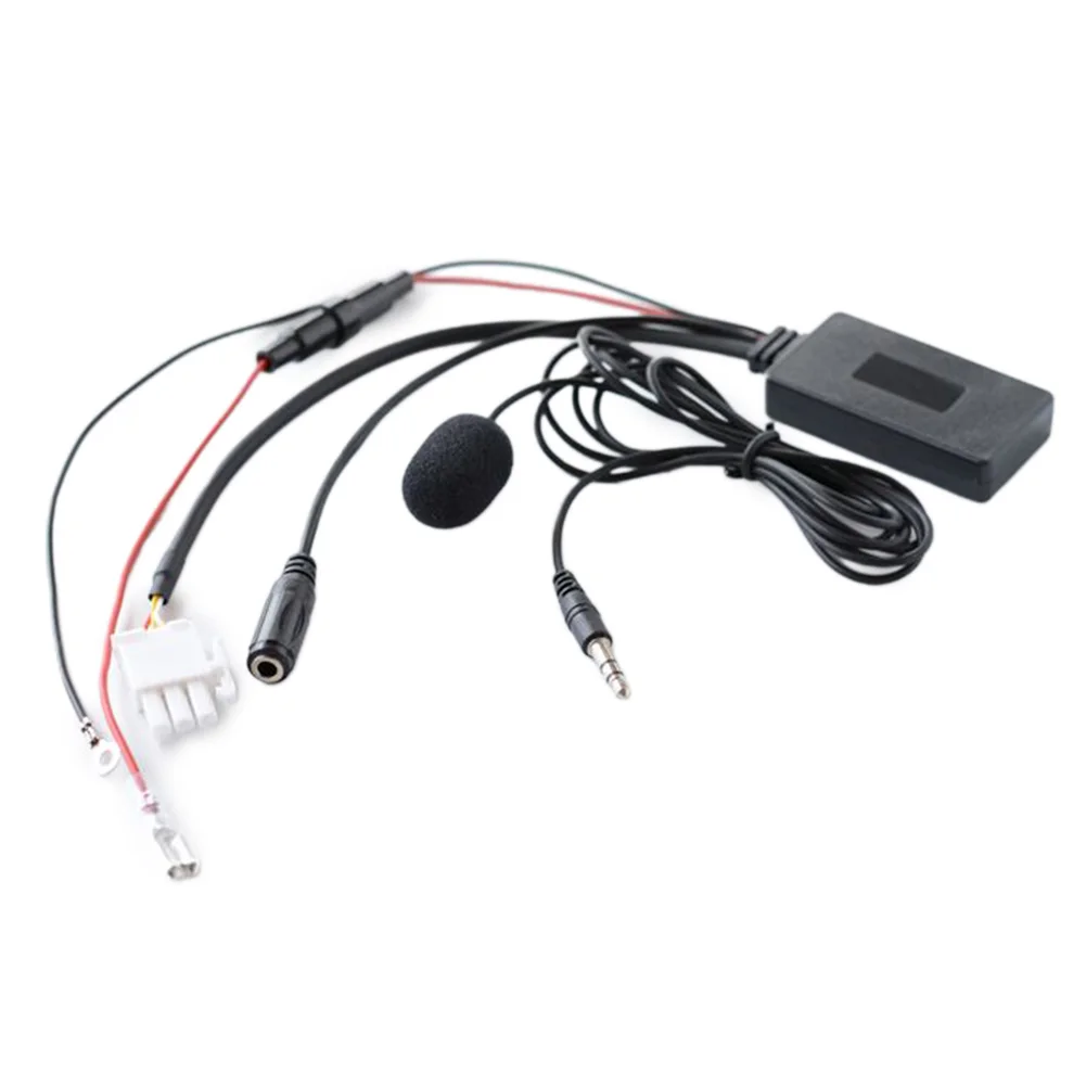 Brand New Radio Stereo AUX Cable Adaptor ABS Plastic AUX Cable Adaptor MIC Audio Navi Bluetooth-compatible Wireless
Brand New Radio Stereo AUX Cable Adaptor ABS Plastic AUX Cable Adaptor MIC Audio Navi Bluetooth-compatible Wireless