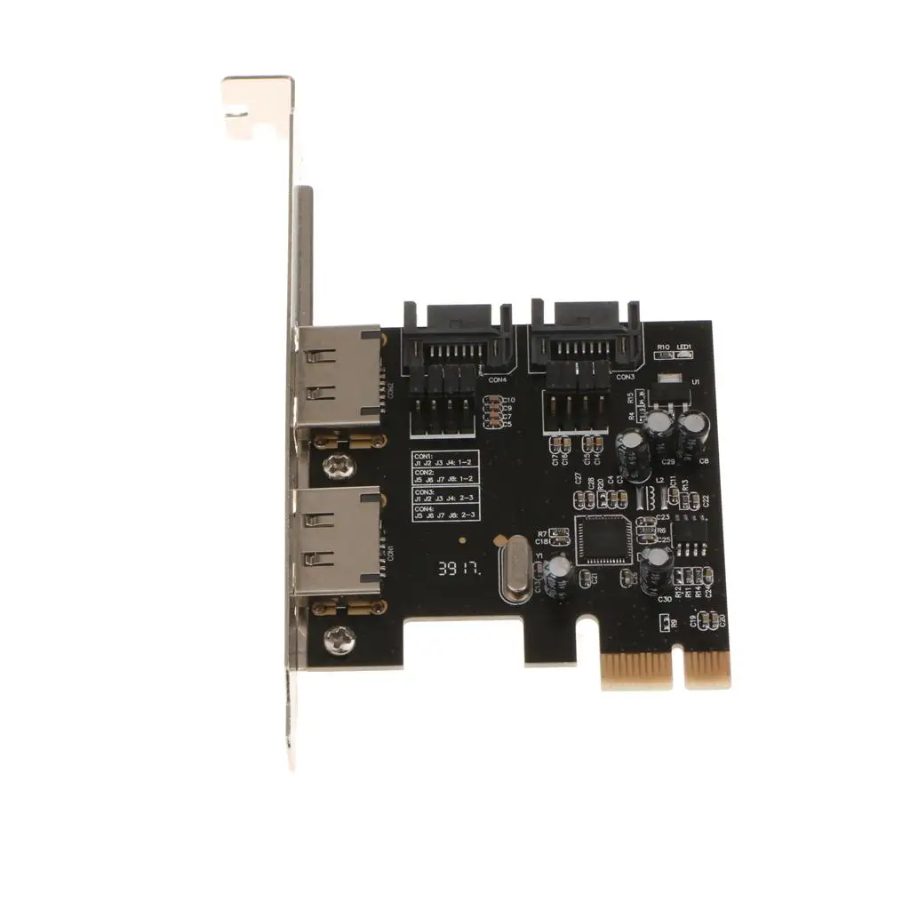 Pcie SATA Extension Card Dual Channel SATA III Controller Board for Fast Data Transfer Workstation
Pcie SATA Extension Card Dual Channel SATA III Controller Board for Fast Data Transfer Workstation