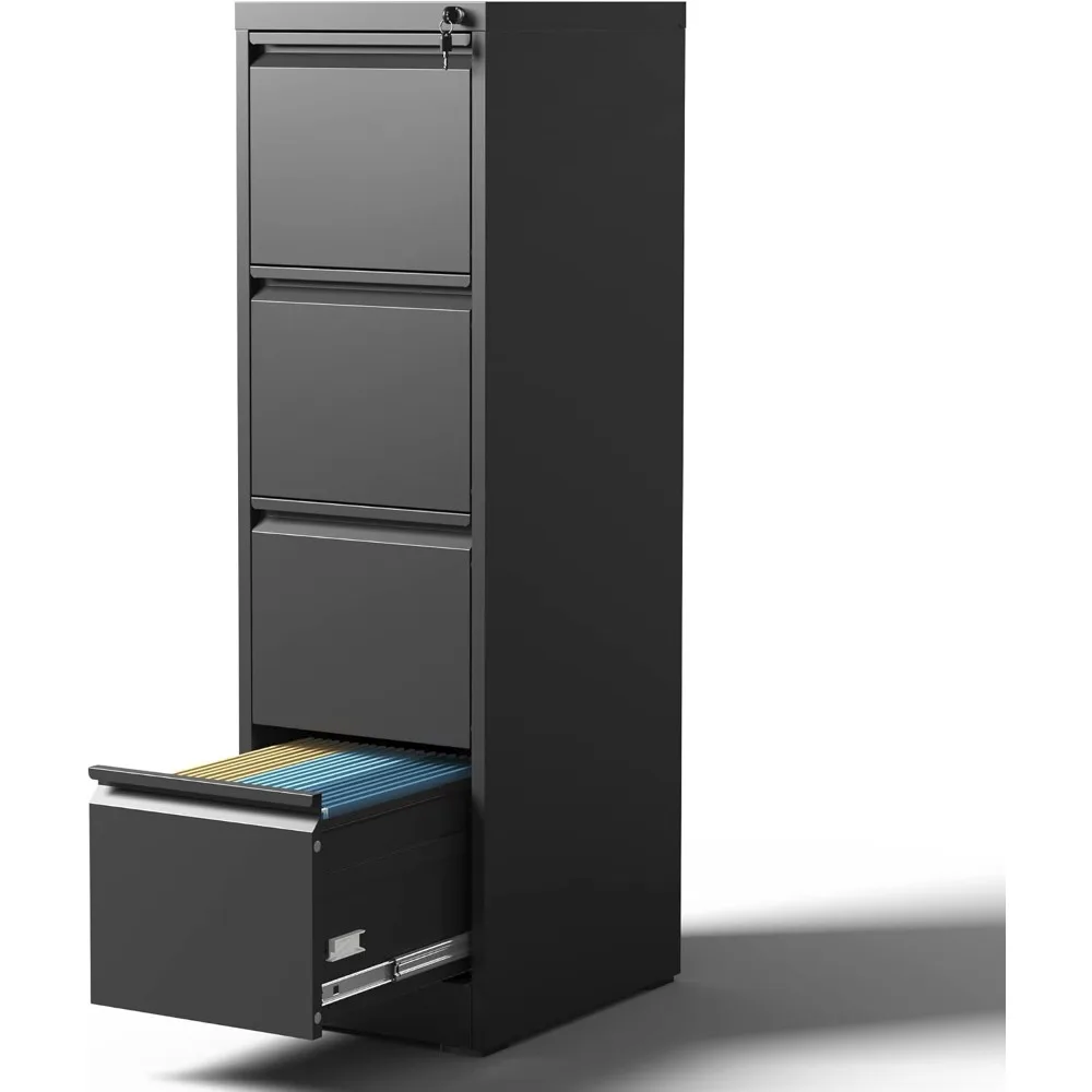 4 Drawer File Cabinet with Lock, Vertical File Cabinet with Lock, Locking File Cabinet Hanging Files for A4/ Legal/Letter
4 Drawer File Cabinet with Lock, Vertical File Cabinet with Lock, Locking File Cabinet Hanging Files for A4/ Legal/Letter