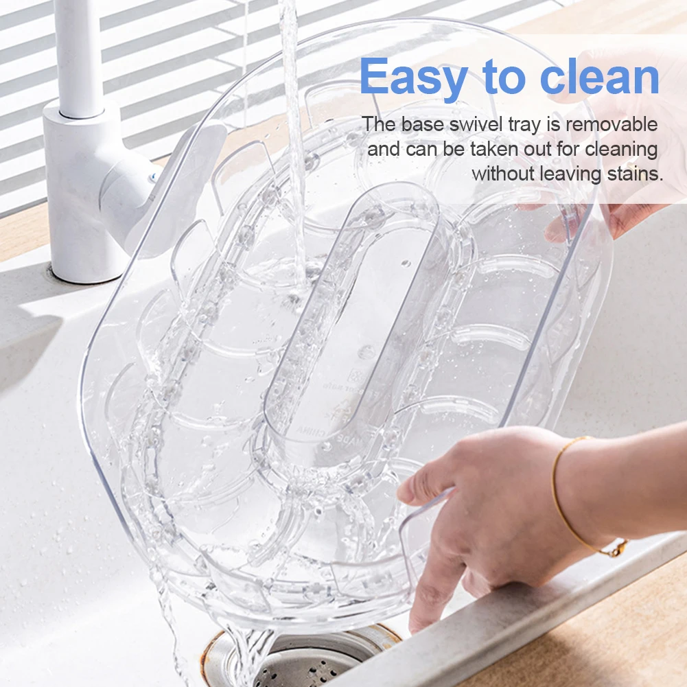 Вращающаяся полка для хранения в холодильнике, вращающийся ящик для хранения в холодильнике, органайзер для поворотного стола для шкафа, кухонного холодильника, столешницы
Вращающаяся полка для хранения в холодильнике, вращающийся ящик для хранения в холодильнике, органайзер для поворотного стола для шкафа, кухонного холодильника, столешницы