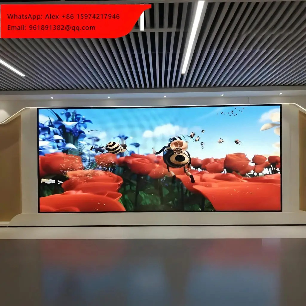 Full-Color Video Display P1.25 P1.5 P2.5 Indoor Small Pixel Pitch Led Screen Indoor LED Video Wall Display Panel For Advertising
Full-Color Video Display P1.25 P1.5 P2.5 Indoor Small Pixel Pitch Led Screen Indoor LED Video Wall Display Panel For Advertising