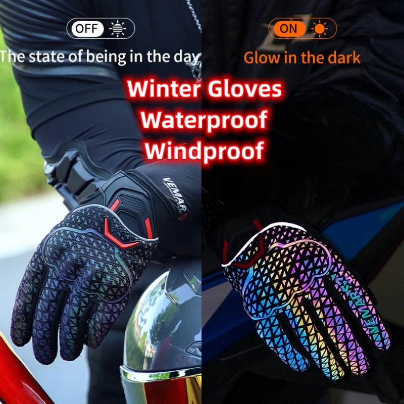 VEMAR Winter Short Motorcycle Gloves Waterproof Warm Windproof Protective Gear for Men Women Motorbike Riding Gloves
VEMAR Winter Short Motorcycle Gloves Waterproof Warm Windproof Protective Gear for Men Women Motorbike Riding Gloves
