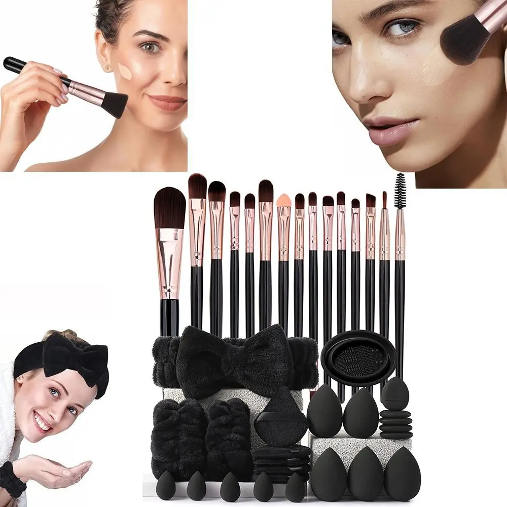 39Pcs Powder Puff Makeup Brushes Set Beauty Tool Portable Cosmetic Tool Kit Blending Brushes Foundation Brush Makeup Tool Set
39Pcs Powder Puff Makeup Brushes Set Beauty Tool Portable Cosmetic Tool Kit Blending Brushes Foundation Brush Makeup Tool Set