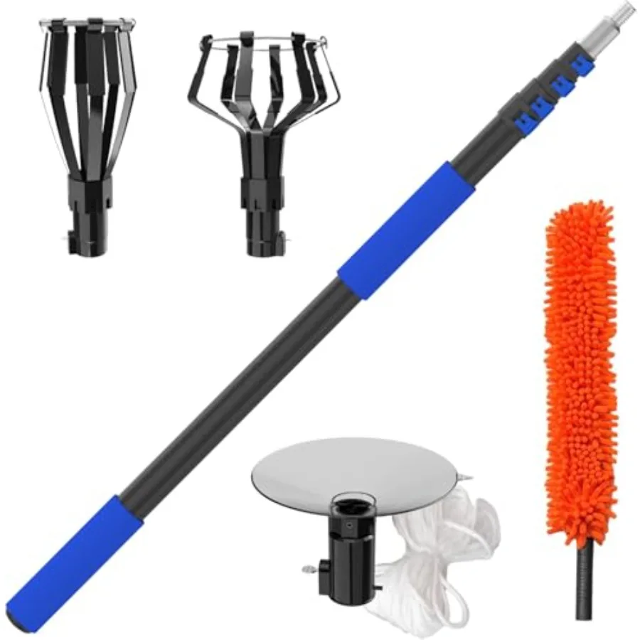 26FT Reach Light Bulb Changer for High Ceilings with Telescopic Extension Pole 5-20Foot Light Bulb Extension Pole Changer with
26FT Reach Light Bulb Changer for High Ceilings with Telescopic Extension Pole 5-20Foot Light Bulb Extension Pole Changer with