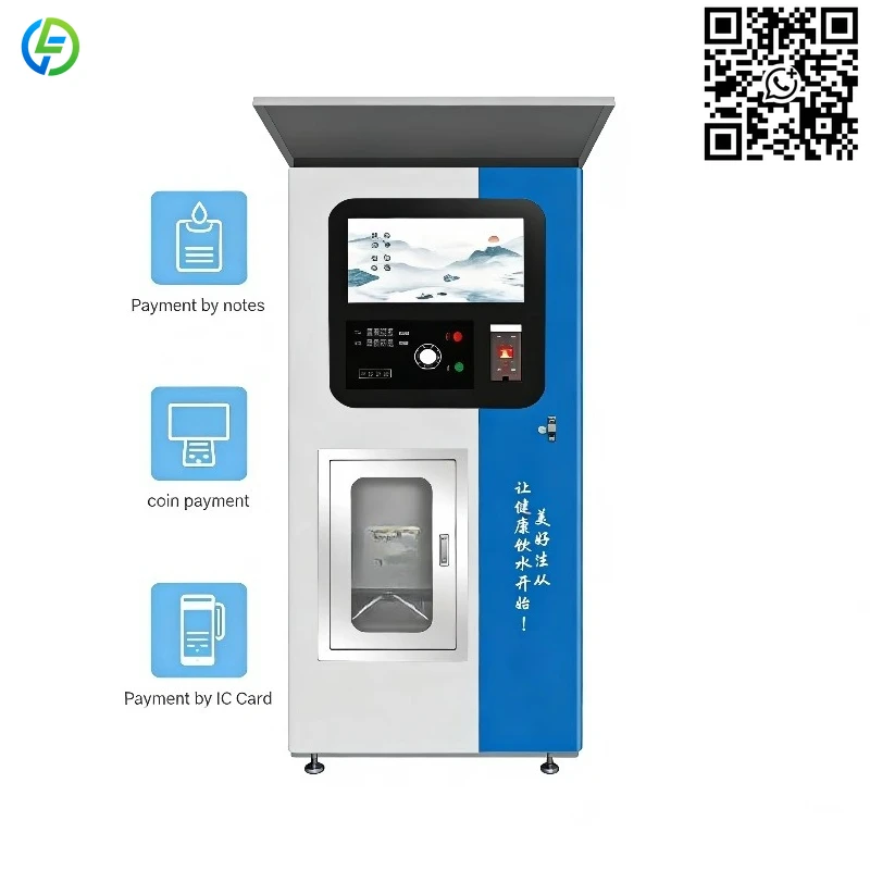 Customized Factory China Self-service Outdoor Water Vending Machine Coin Operated Clean Water Refill Station
Customized Factory China Self-service Outdoor Water Vending Machine Coin Operated Clean Water Refill Station