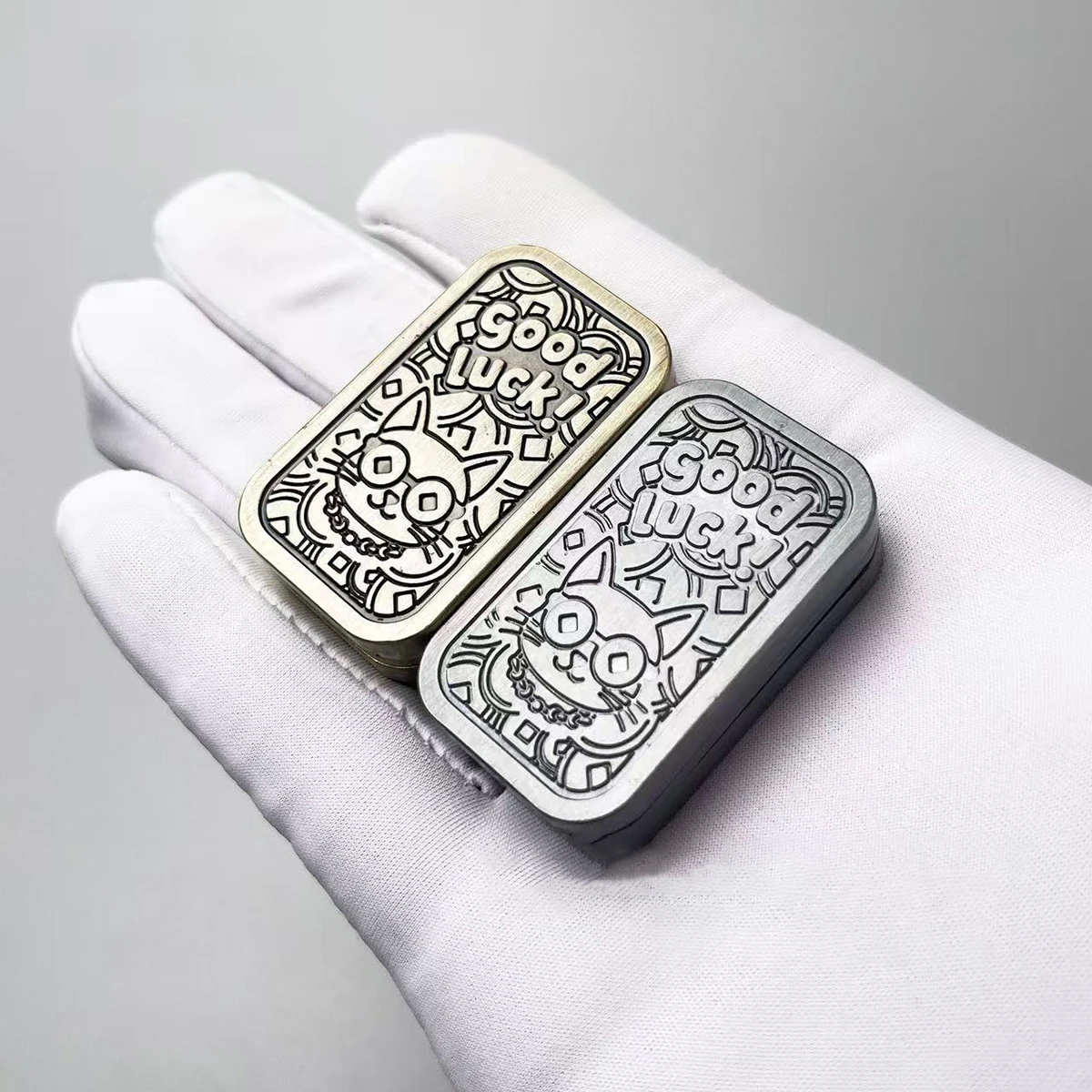 Good Lucky Cat EDC Fidget Slider Alloy Magnetic Push Fidget Toy Creative Stress Relief Toy Office ADHD Ant-Anxiety For Adults
Good Lucky Cat EDC Fidget Slider Alloy Magnetic Push Fidget Toy Creative Stress Relief Toy Office ADHD Ant-Anxiety For Adults