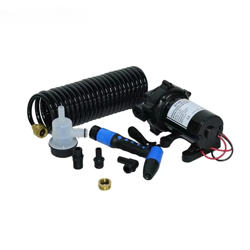 12v Car Small Washing Machine Pump Agricultural High Pressure Spraying Washdown Diaphragm Rv Water Pump for Yacht
12v Car Small Washing Machine Pump Agricultural High Pressure Spraying Washdown Diaphragm Rv Water Pump for Yacht