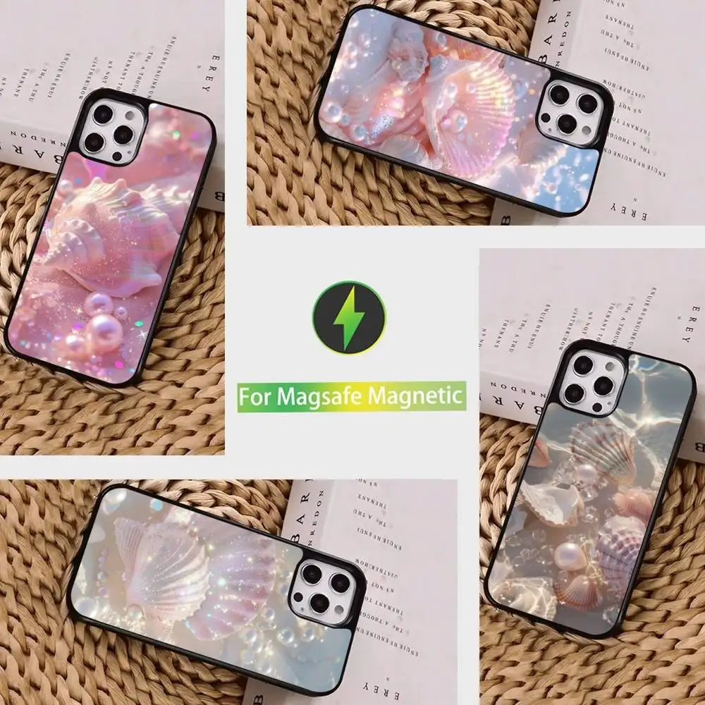 Dazzling Dream Conch Case For iPhone Mini,13,Max,17,14,Plus,12,11,15,Pro,16,For Magsafe,Magnetic Wireless Charging
Dazzling Dream Conch Case For iPhone Mini,13,Max,17,14,Plus,12,11,15,Pro,16,For Magsafe,Magnetic Wireless Charging