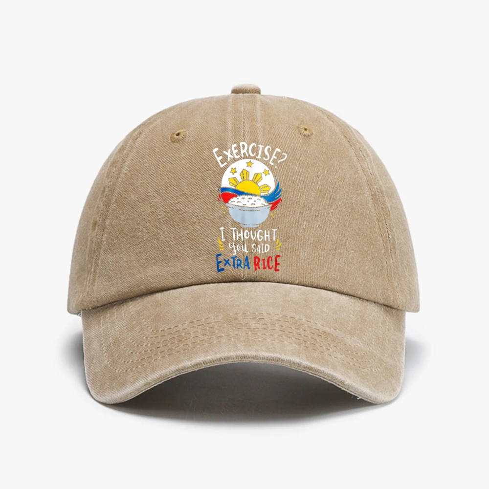 Philippines Rice Funny Saying Hip-hop hat Stylish Vintage Washed Distressed Denim hats Summer Style Baseball Cap Adjustable hat
Philippines Rice Funny Saying Hip-hop hat Stylish Vintage Washed Distressed Denim hats Summer Style Baseball Cap Adjustable hat