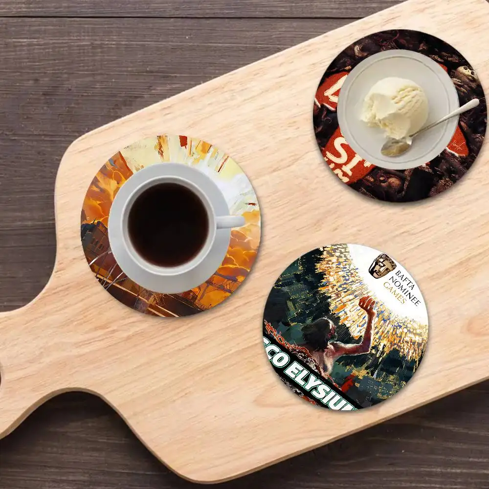 Classic Games D-Disco Elysium Pattern Art Painted Wooden Anti-slip Coasters, Suitable For Decoration Of Living Room Kitchenware
Classic Games D-Disco Elysium Pattern Art Painted Wooden Anti-slip Coasters, Suitable For Decoration Of Living Room Kitchenware
