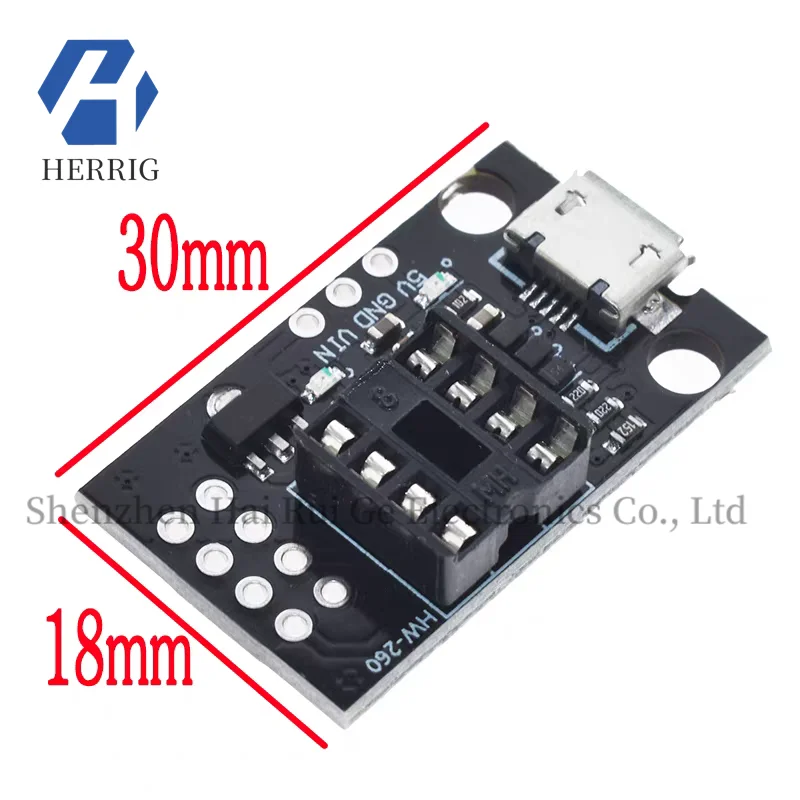 Develop a programming board with pluggable ATtiny13A/ATtiny25/ATtiny45/ATtiny85 programmers
Develop a programming board with pluggable ATtiny13A/ATtiny25/ATtiny45/ATtiny85 programmers