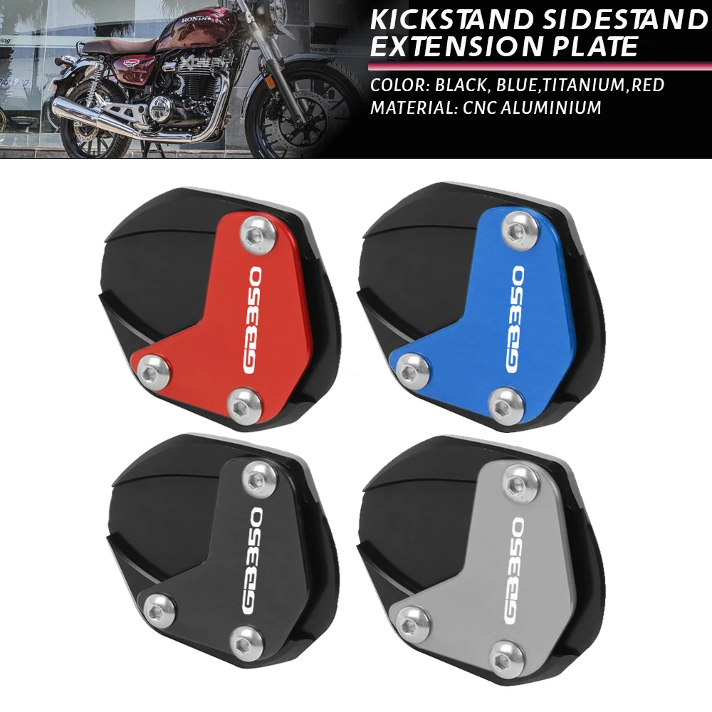 New 2024 For HONDA GB350 GB350S 2021-2024 Motorcycle Kickstand Foot Side Stand Sidestand Extension Pad Support Plate Aluminum
New 2024 For HONDA GB350 GB350S 2021-2024 Motorcycle Kickstand Foot Side Stand Sidestand Extension Pad Support Plate Aluminum