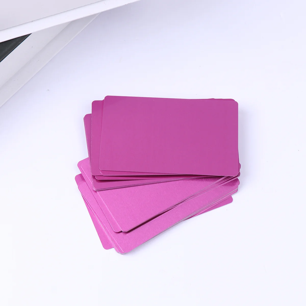 50 Pcs DIY Name Card Color Business Stainless Steel Marking Engraver Blank Credit
50 Pcs DIY Name Card Color Business Stainless Steel Marking Engraver Blank Credit