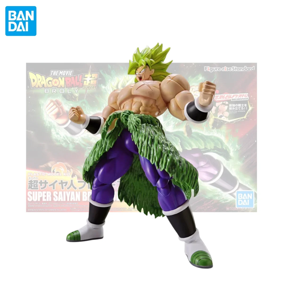 In Stock Bandai Original FRS Figure-rise Dragon Ball Super Super Saiyan Broly Full Power Assembly Model Toys Gift for Kids
In Stock Bandai Original FRS Figure-rise Dragon Ball Super Super Saiyan Broly Full Power Assembly Model Toys Gift for Kids