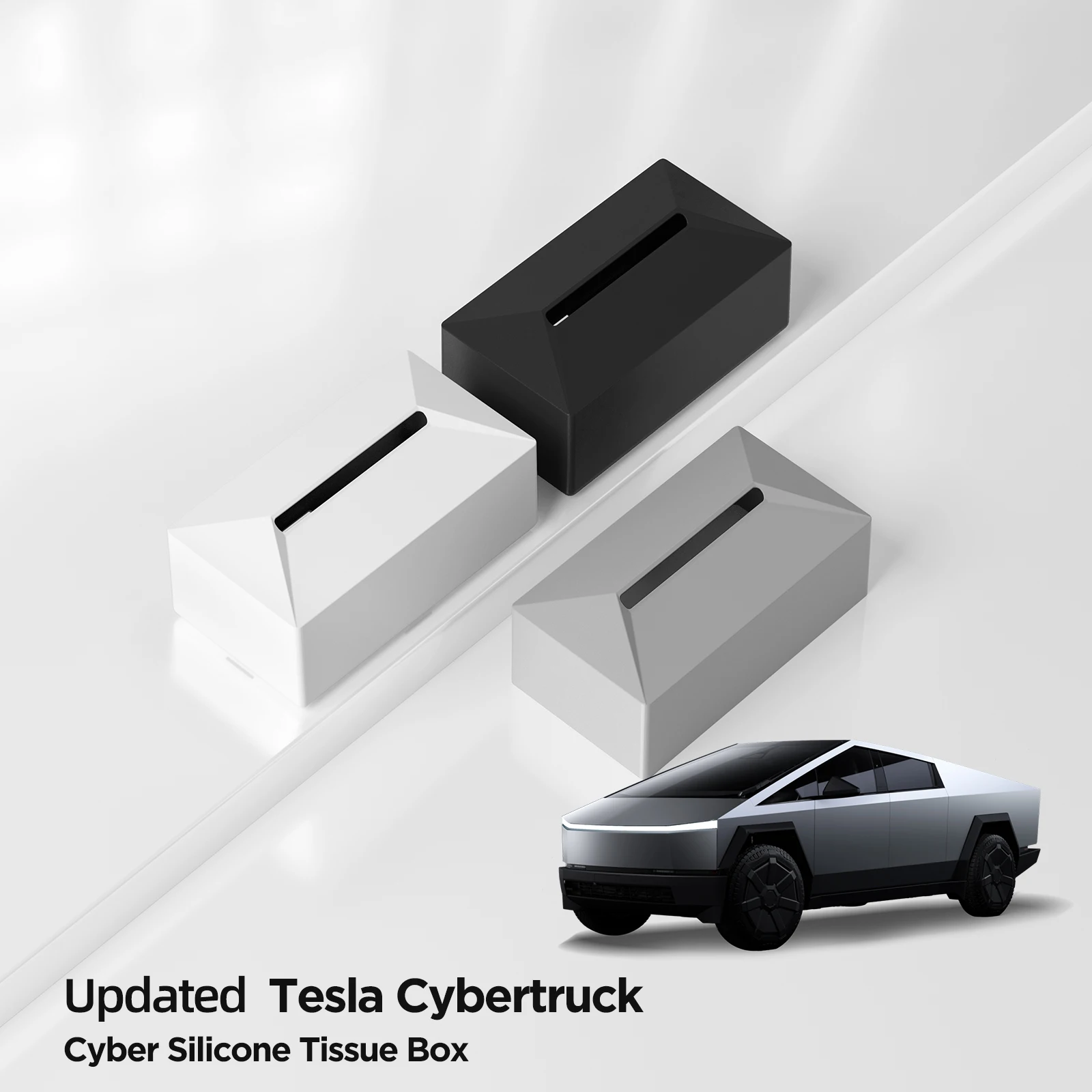 Car Tissue Box For Tesla Cybertruck Seat Back Hanging Silicone Tissue Holder Box With Fix Strap Auto Interior Accessories
Car Tissue Box For Tesla Cybertruck Seat Back Hanging Silicone Tissue Holder Box With Fix Strap Auto Interior Accessories