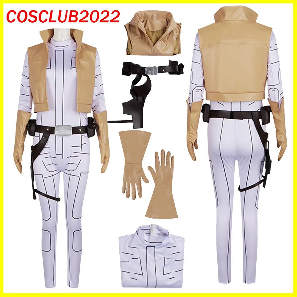 Костюм принцессы Cos Leia для косплея, жилет для космической биты, рубашка, брюки, боевой пояс, женский карнавальный костюм на Хэллоуин
Костюм принцессы Cos Leia для косплея, жилет для космической биты, рубашка, брюки, боевой пояс, женский карнавальный костюм на Хэллоуин