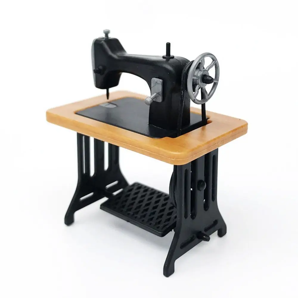 2 Styles Mini Exquisite ABS House DIY Decoration Gift Sewing Machine wooden Sewing Machine
2 Styles Mini Exquisite ABS House DIY Decoration Gift Sewing Machine wooden Sewing Machine