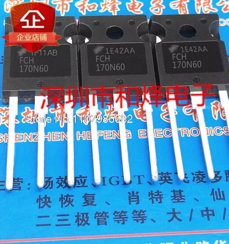 5PCS/LOT FCH170N60 N 22A 600V MOS TO-247 Original stock in stock Inventory is currently in stock
5PCS/LOT FCH170N60 N 22A 600V MOS TO-247 Original stock in stock Inventory is currently in stock