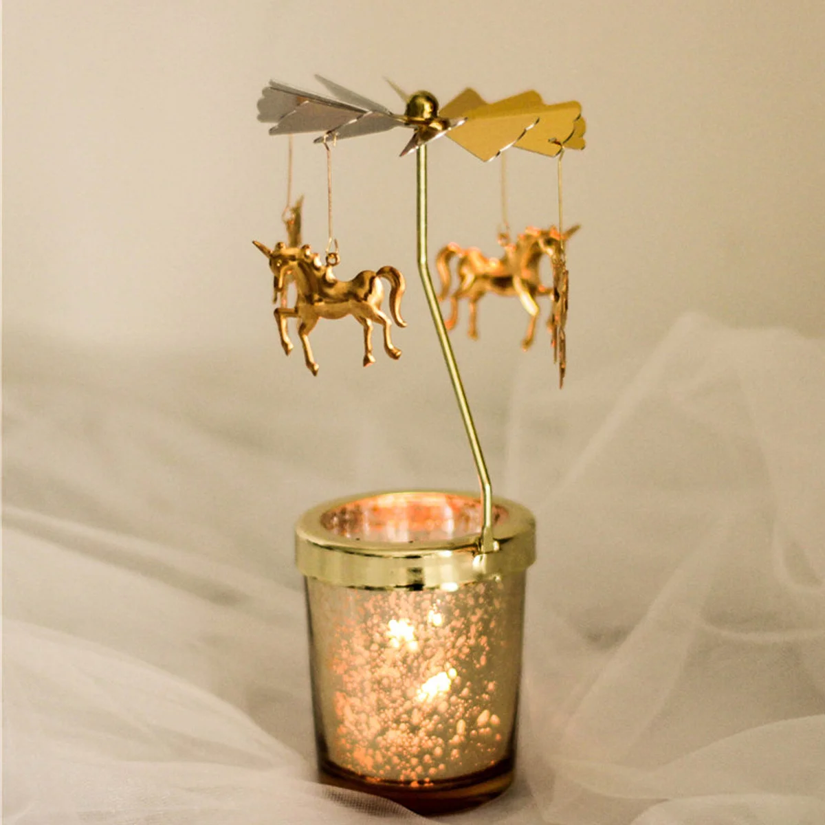 Golden Rotating Glass Candlestick Premium Crafted Holder for Home Office Decor Desktop Decoration Gift Idea Aesthetic
Golden Rotating Glass Candlestick Premium Crafted Holder for Home Office Decor Desktop Decoration Gift Idea Aesthetic