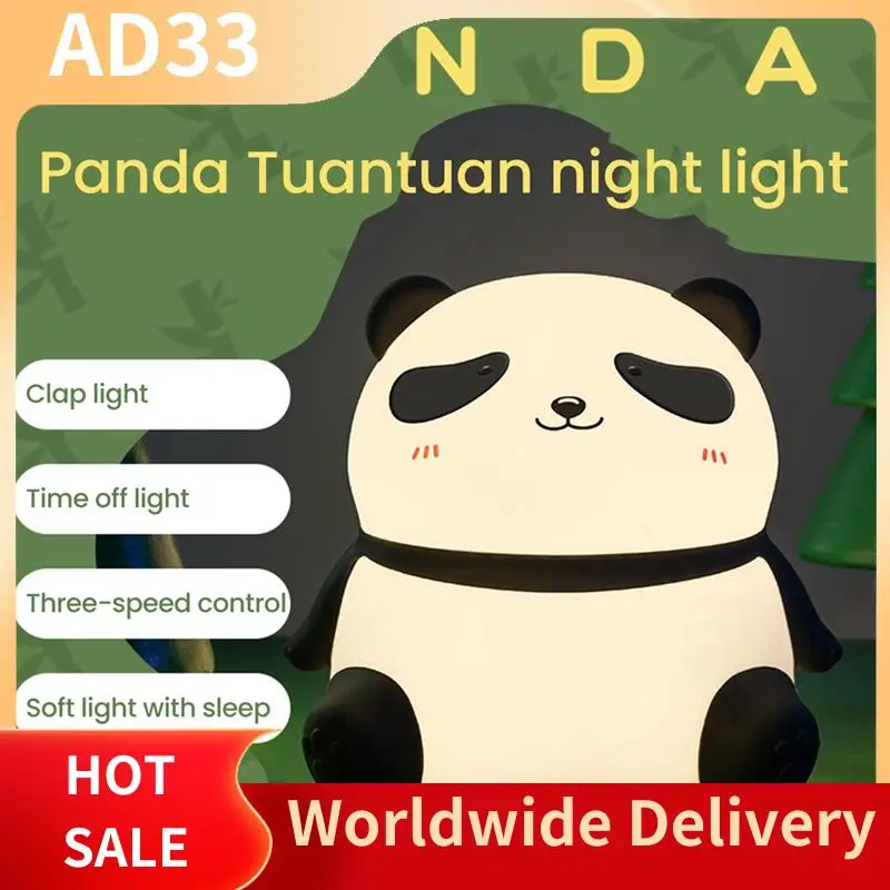 Top Deals Cute Panda LED Night Light Silicone USB Rechargeable Timer Bedside Lamp Room Decor Children Nightlight Gift
Top Deals Cute Panda LED Night Light Silicone USB Rechargeable Timer Bedside Lamp Room Decor Children Nightlight Gift